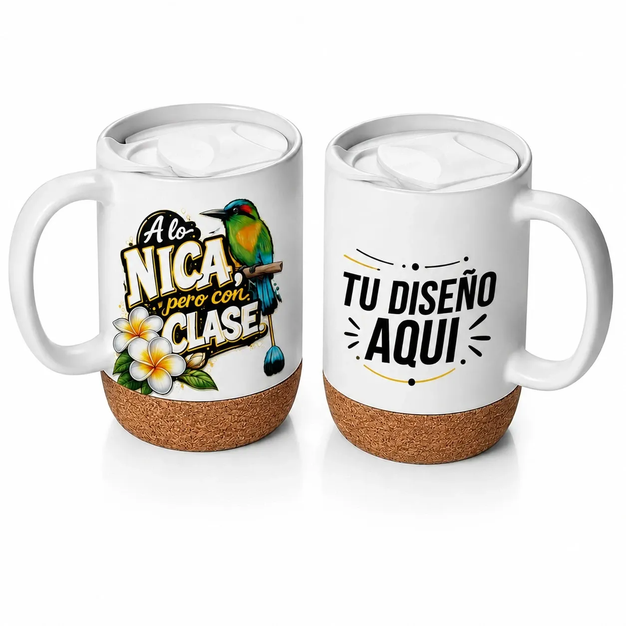 Mug de cerámica con la imagen del guardabarranco